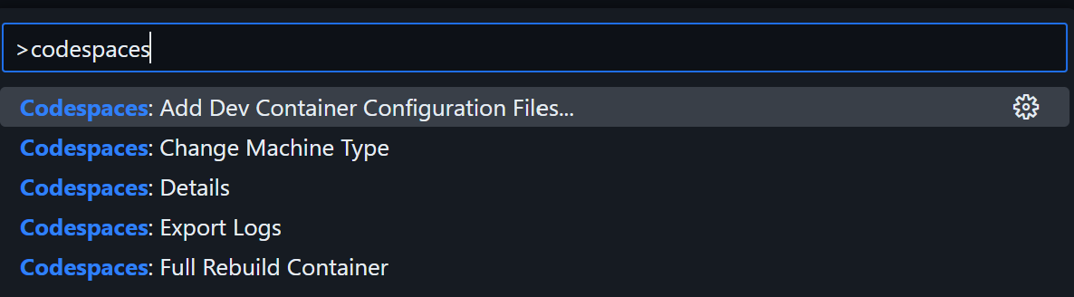 Add Dev Container Configuration Files